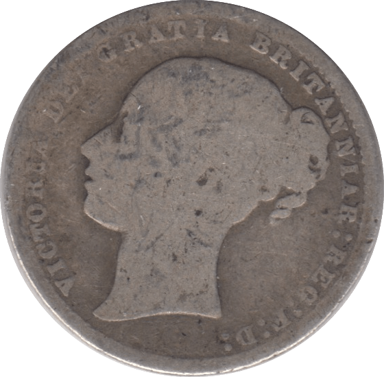 1878 SHILLING ( NF ) DIE 3 - Shilling - Cambridgeshire Coins