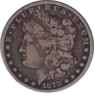 1878 SILVER DOLLAR CARSON CITY USA - SILVER WORLD COINS - Cambridgeshire Coins