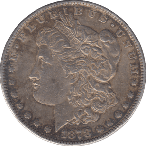 1878 SILVER DOLLAR USA - SILVER WORLD COINS - Cambridgeshire Coins