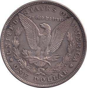 1878 SILVER MARGO DOLLAR USA - SILVER WORLD COINS - Cambridgeshire Coins