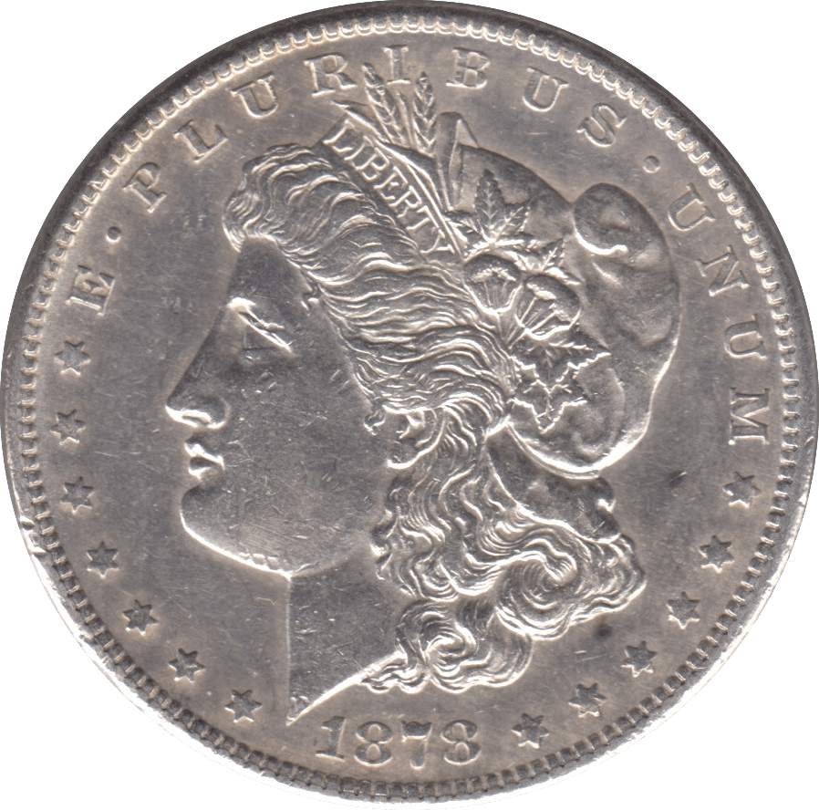 1878 SILVER MORGAN DOLLAR SAN FRANCISCO MINT - SILVER WORLD COINS - Cambridgeshire Coins
