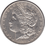 1878 SILVER MORGAN DOLLAR SAN FRANCISCO MINT - SILVER WORLD COINS - Cambridgeshire Coins