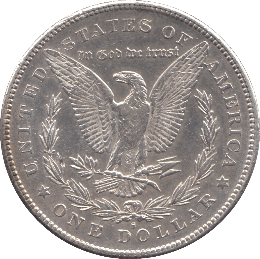 1878 SILVER MORGAN DOLLAR SAN FRANCISCO MINT - SILVER WORLD COINS - Cambridgeshire Coins