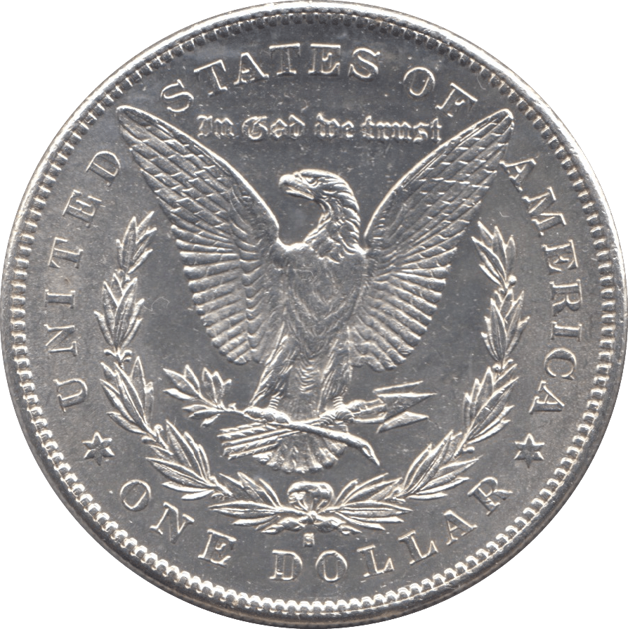 1878 SILVER MORGAN DOLLAR SAN FRANCISCO MINT - SILVER WORLD COINS - Cambridgeshire Coins