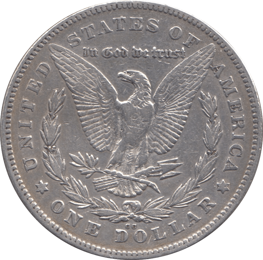 1878 SILVER MORGAN DOLLAR USA CARSON CITY MINT - SILVER WORLD COINS - Cambridgeshire Coins