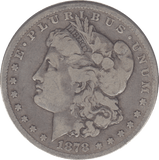 1878 SILVER MORGAN DOLLAR USA CARSON CITY - SILVER WORLD COINS - Cambridgeshire Coins