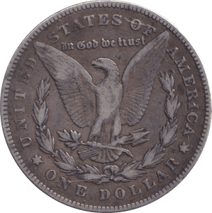 1878 SILVER MORGAN DOLLAR USA PHILADELPHIA - SILVER WORLD COINS - Cambridgeshire Coins