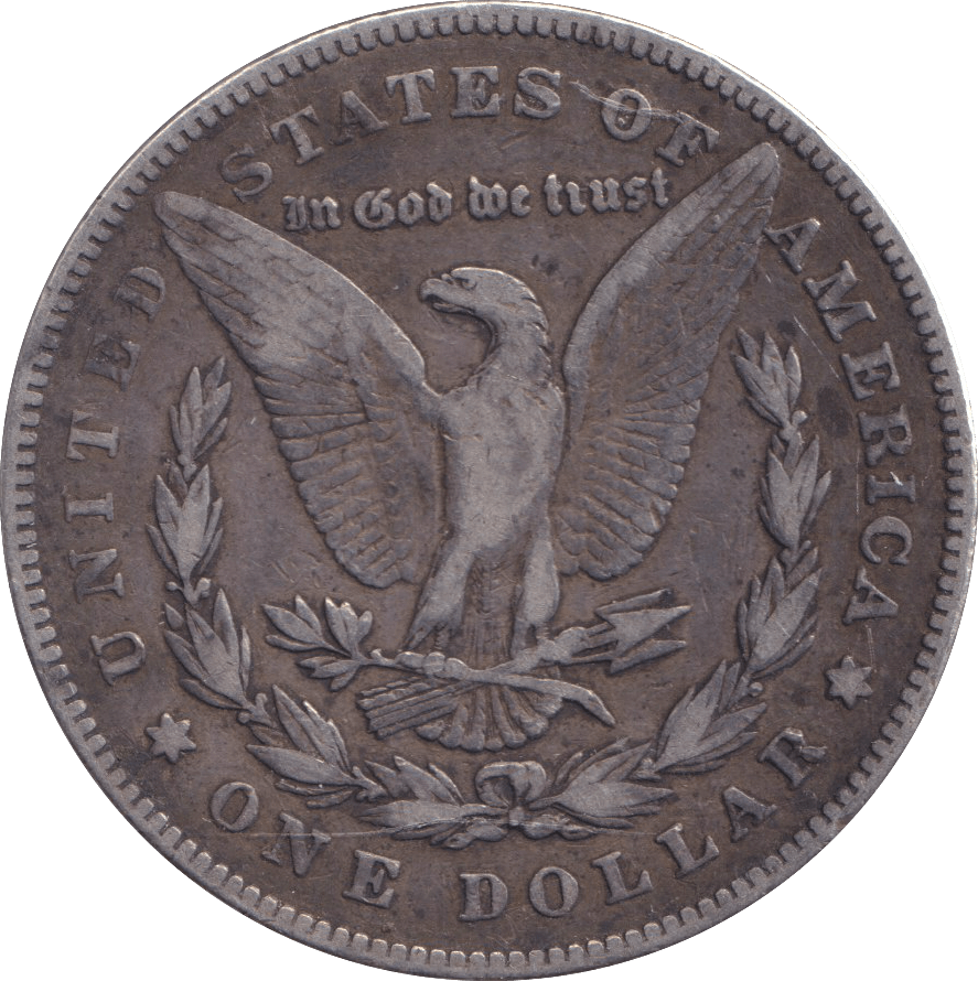 1878 SILVER MORGAN DOLLAR USA PHILADELPHIA - SILVER WORLD COINS - Cambridgeshire Coins