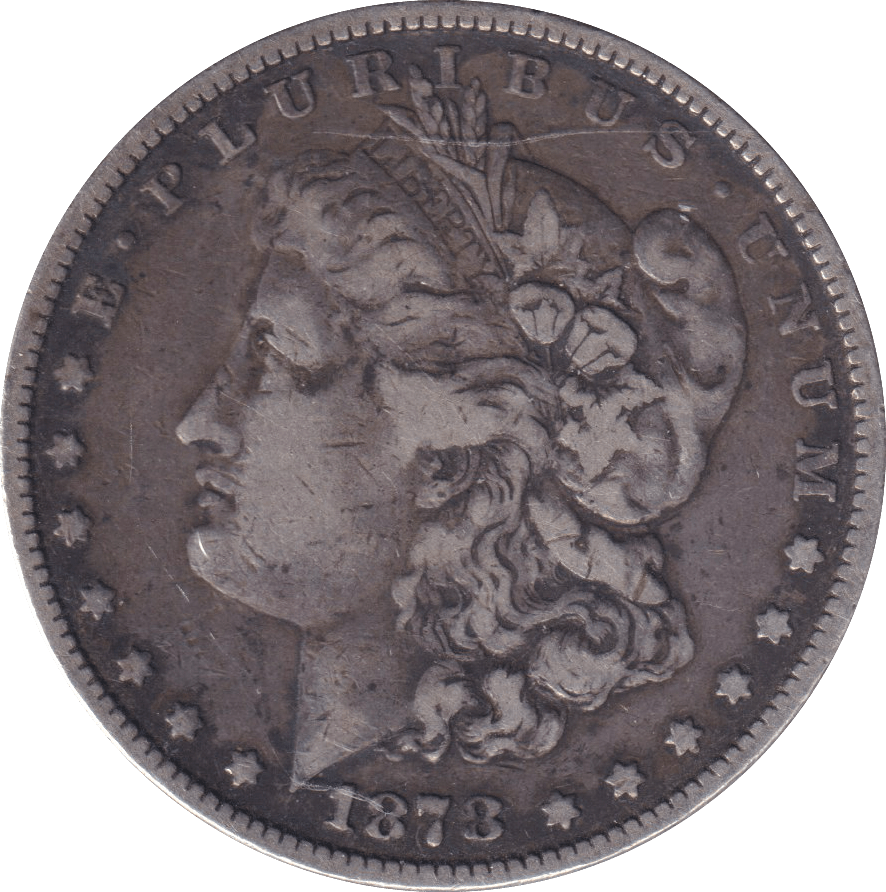 1878 SILVER MORGAN DOLLAR USA PHILADELPHIA - SILVER WORLD COINS - Cambridgeshire Coins