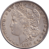 1878 SILVER MORGAN DOLLAR USA - SILVER WORLD COINS - Cambridgeshire Coins