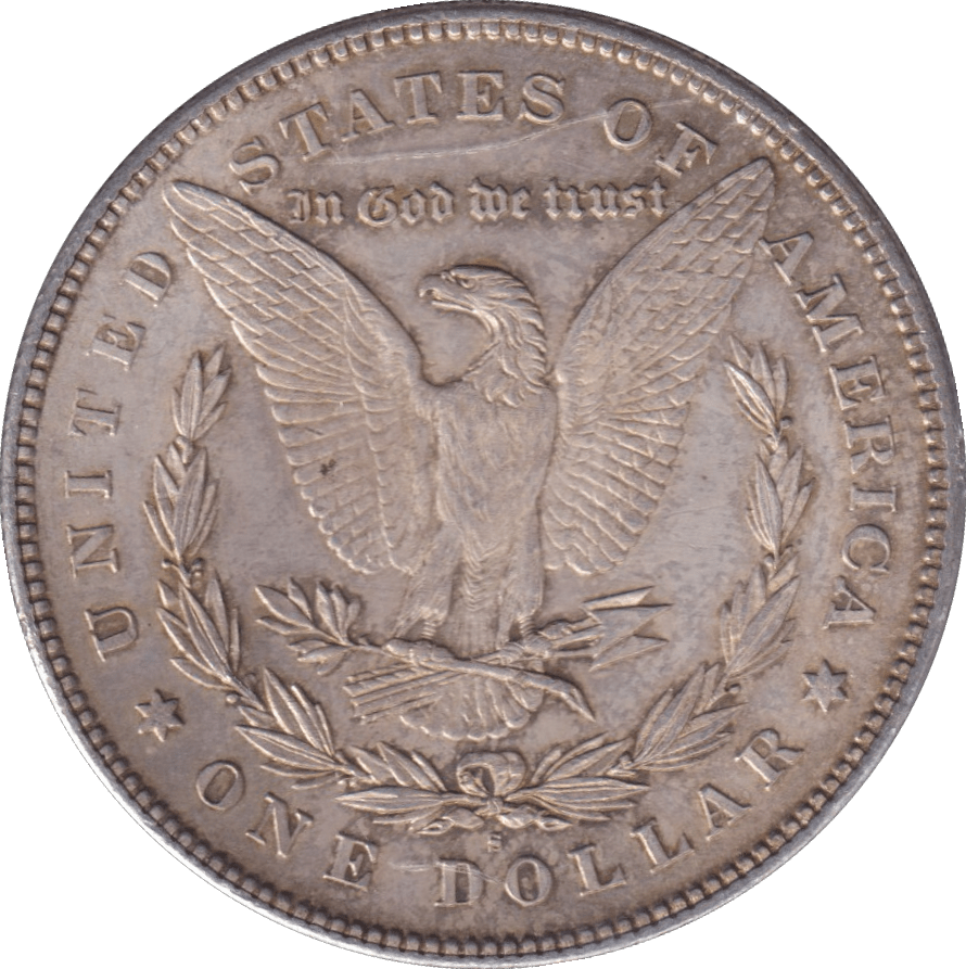 1878 SILVER MORGAN DOLLAR USA - SILVER WORLD COINS - Cambridgeshire Coins