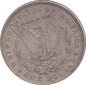 1878 SILVER MORGAN DOLLAR USA - SILVER WORLD COINS - Cambridgeshire Coins