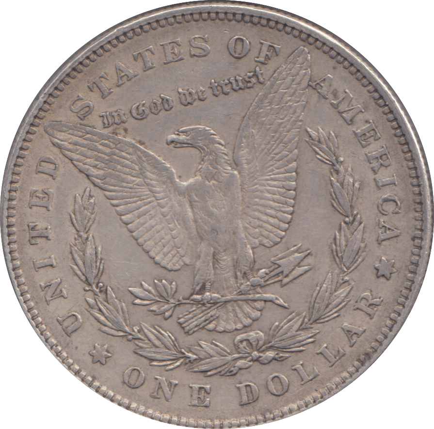 1878 SILVER MORGAN DOLLAR USA - SILVER WORLD COINS - Cambridgeshire Coins
