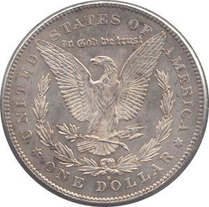 1878 SILVER ONE MORGAN DOLLAR USA - SILVER WORLD COINS - Cambridgeshire Coins