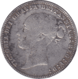 1878 SIXPENCE ( FINE ) - SIXPENCE - Cambridgeshire Coins