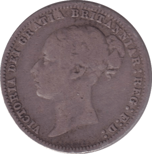 1878 SIXPENCE ( GF ) - SIXPENCE - Cambridgeshire Coins