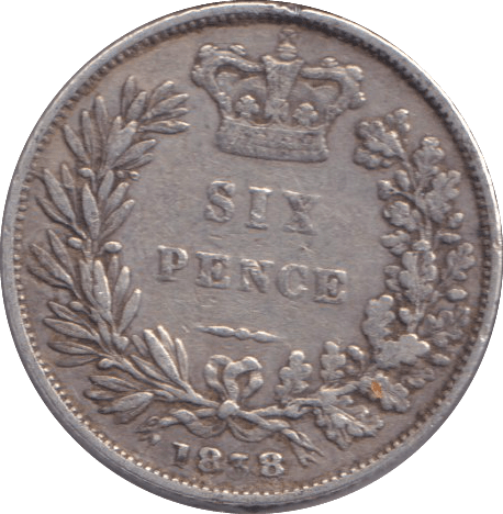 1878 SIXPENCE ( VF ) - SIXPENCE - Cambridgeshire Coins