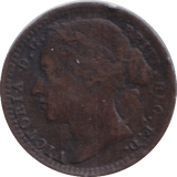 1878 THIRD FARTHING ( GVF ) - ONE THIRD FARTHING - Cambridgeshire Coins