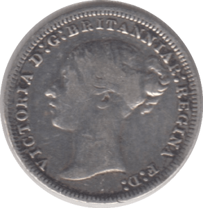 1878 THREE PENCE ( GF ) - Threepence - Cambridgeshire Coins