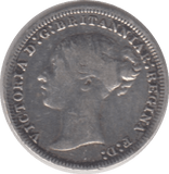 1878 THREE PENCE ( GF ) - Threepence - Cambridgeshire Coins