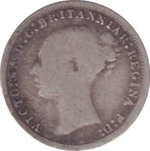 1878 THREEPENCE ( FAIR ) - Three Half Pence - Cambridgeshire Coins