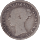 1878 THREEPENCE ( FAIR ) - Three Half Pence - Cambridgeshire Coins