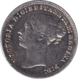 1878 THREEPENCE ( GVF ) - THREEPENCE - Cambridgeshire Coins