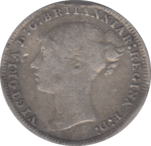 1878 THREEPENCE ( NF ) - THREEPENCE - Cambridgeshire Coins