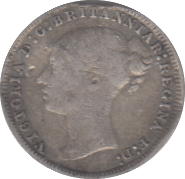 1878 THREEPENCE ( NF ) - THREEPENCE - Cambridgeshire Coins