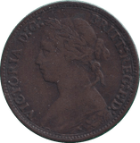 1879 FARTHING ( FINE ) - FARTHING - Cambridgeshire Coins