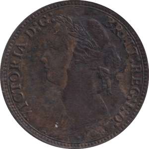 1879 FARTHING ( GF ) - Farthing - Cambridgeshire Coins