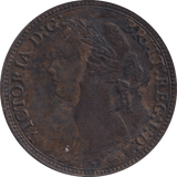 1879 FARTHING ( GF ) - Farthing - Cambridgeshire Coins