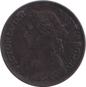 1879 FARTHING ( GF ) - FARTHING - Cambridgeshire Coins