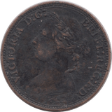 1879 FARTHING ( VF ) - Farthing - Cambridgeshire Coins