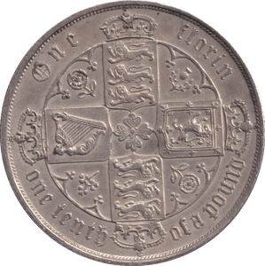 1879 FLORIN ( AUNC ) - FLORIN - Cambridgeshire Coins