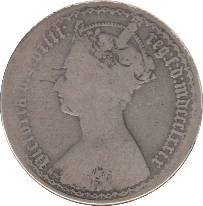 1879 FLORIN ( FINE ) - FLORIN - Cambridgeshire Coins