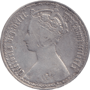 1879 FLORIN ( FINE ) - FLORIN - Cambridgeshire Coins