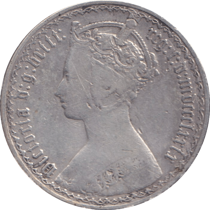 1879 FLORIN ( FINE ) - FLORIN - Cambridgeshire Coins