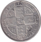 1879 FLORIN ( FINE ) - FLORIN - Cambridgeshire Coins