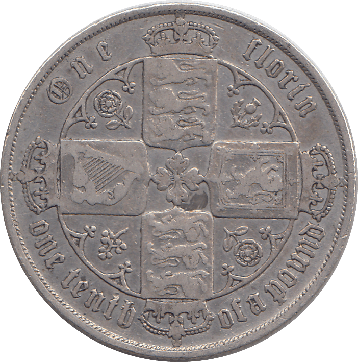 1879 FLORIN ( GF ) 4 - FLORIN - Cambridgeshire Coins