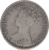 1879 FLORIN ( GF ) - FLORIN - Cambridgeshire Coins