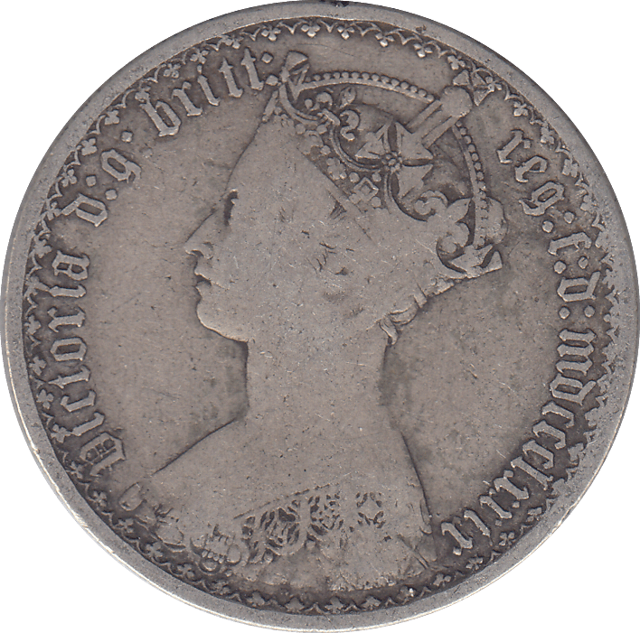 1879 FLORIN ( GF ) - FLORIN - Cambridgeshire Coins