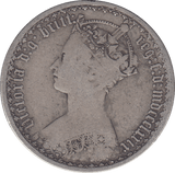 1879 FLORIN ( GF ) - FLORIN - Cambridgeshire Coins