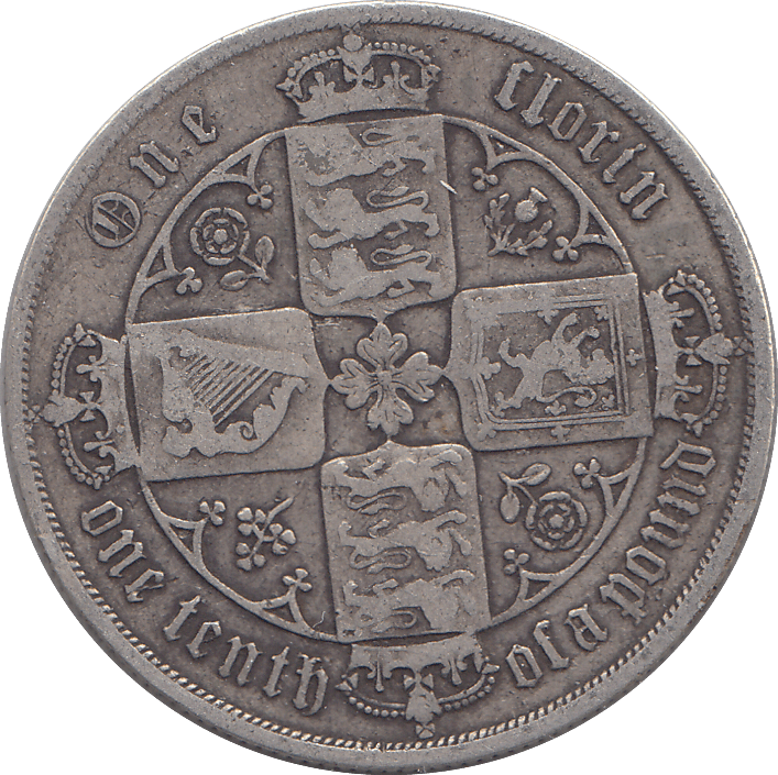 1879 FLORIN ( GF ) - FLORIN - Cambridgeshire Coins