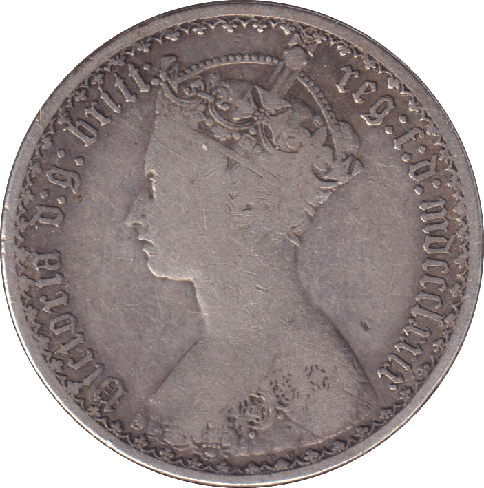 1879 FLORIN ( GF ) - FLORIN - Cambridgeshire Coins