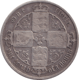 1879 FLORIN ( GF ) - FLORIN - Cambridgeshire Coins