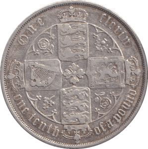 1879 FLORIN ( VF ) - FLORIN - Cambridgeshire Coins