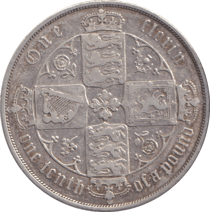 1879 FLORIN ( VF ) - FLORIN - Cambridgeshire Coins