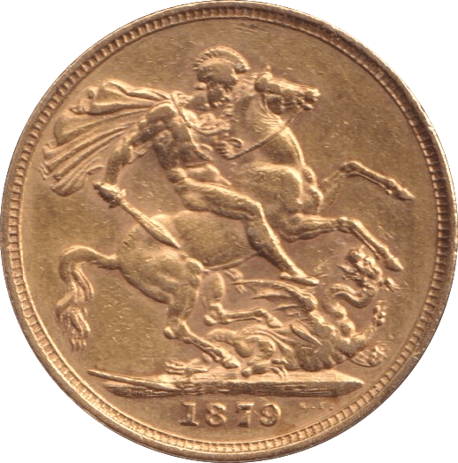 1879 GOLD SOVEREIGN ( AUNC ) MELBOURNE MINT - SOVEREIGN - Cambridgeshire Coins