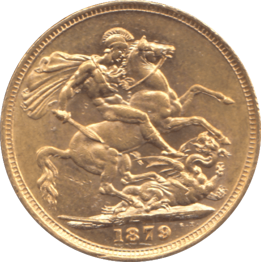 1879 GOLD SOVEREIGN ( AUNC ) MELBOURNE MINT - SOVEREIGN - Cambridgeshire Coins